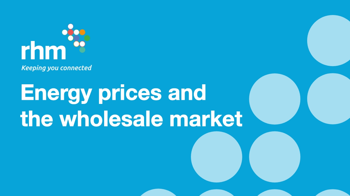 Energy prices and the wholesale market